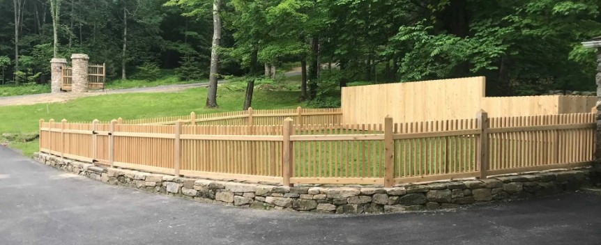 Mixed‑Material Fences