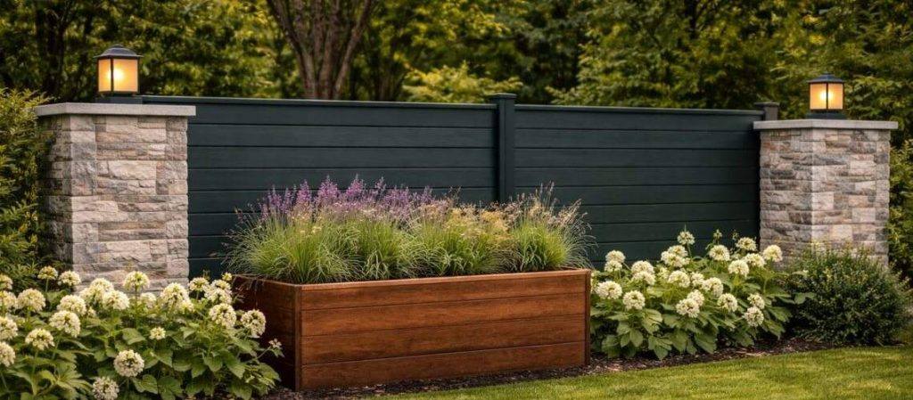 Smart fencing lighting