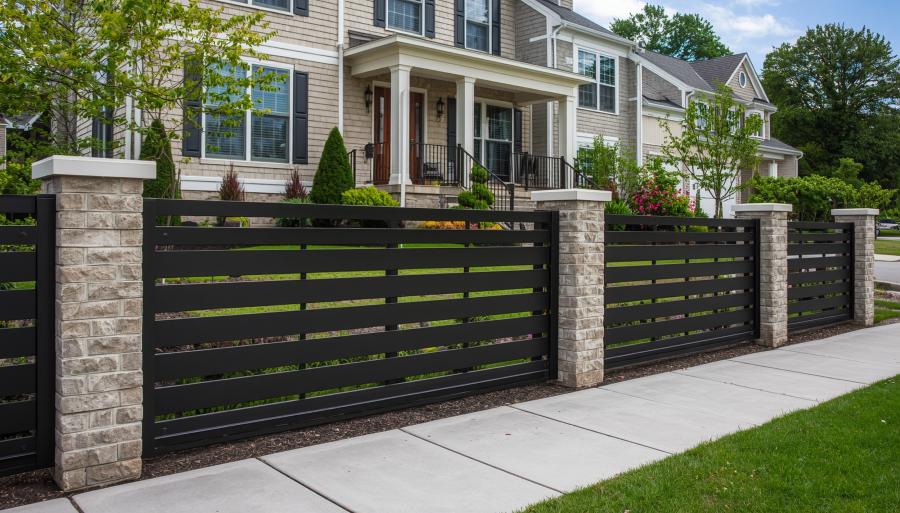 Metal Fence Design Ideas