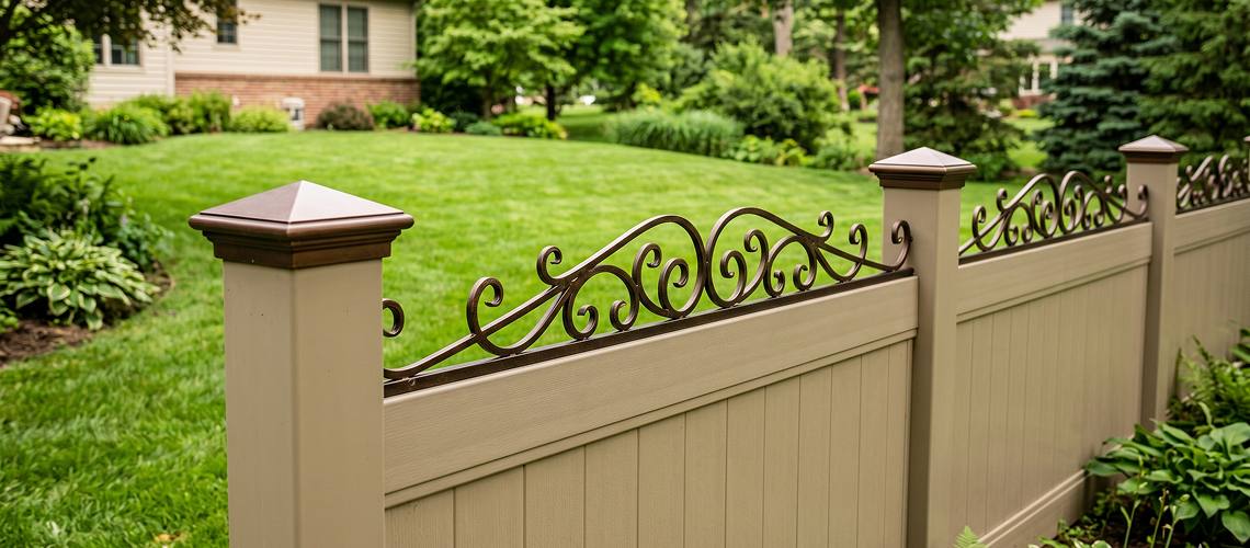 Decorative fence toppers