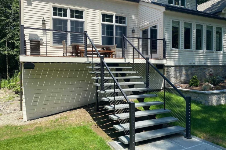 custom-fabricated-6-foot-wide-steel-steps-with-bluestone-treads_2000 Types of Fence