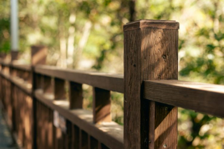 wood railings
