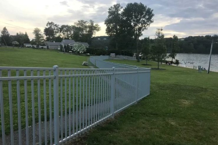 Aluminum Fence Installation