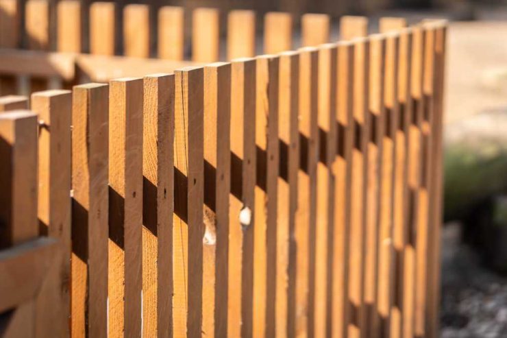 Wood fence styles